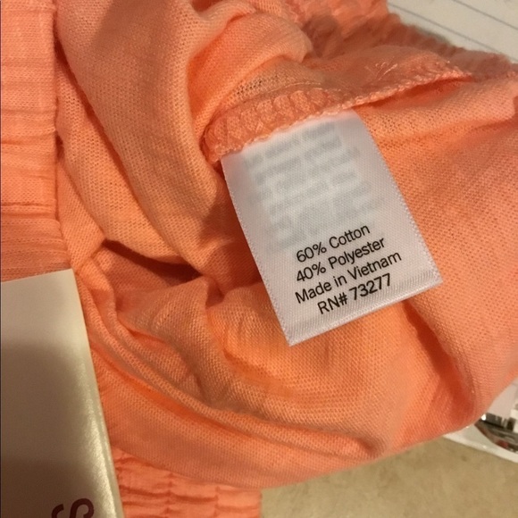 SO Peach XL lace up hoodie and high rise dolphin shorts both NWT - Picture 10 of 16